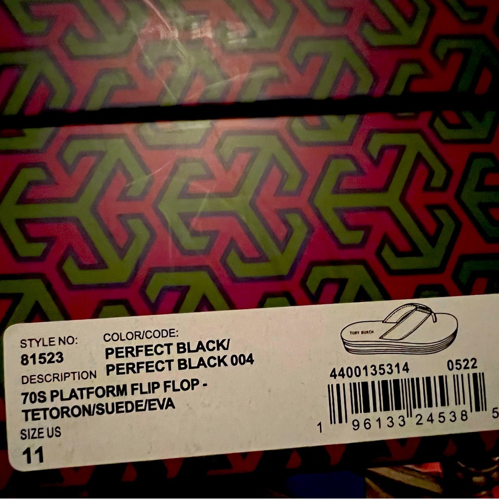 Tory Burch platform flip flops